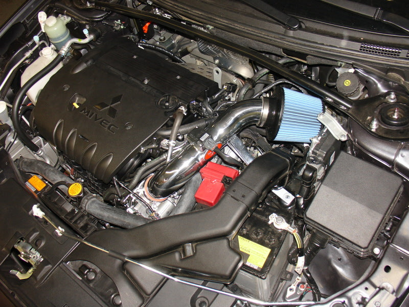 Injen 09-11 Mitsuibishi Lancer GTS 2.4L 4 cyl Polished Tuned Air Intake-thumbmail-3