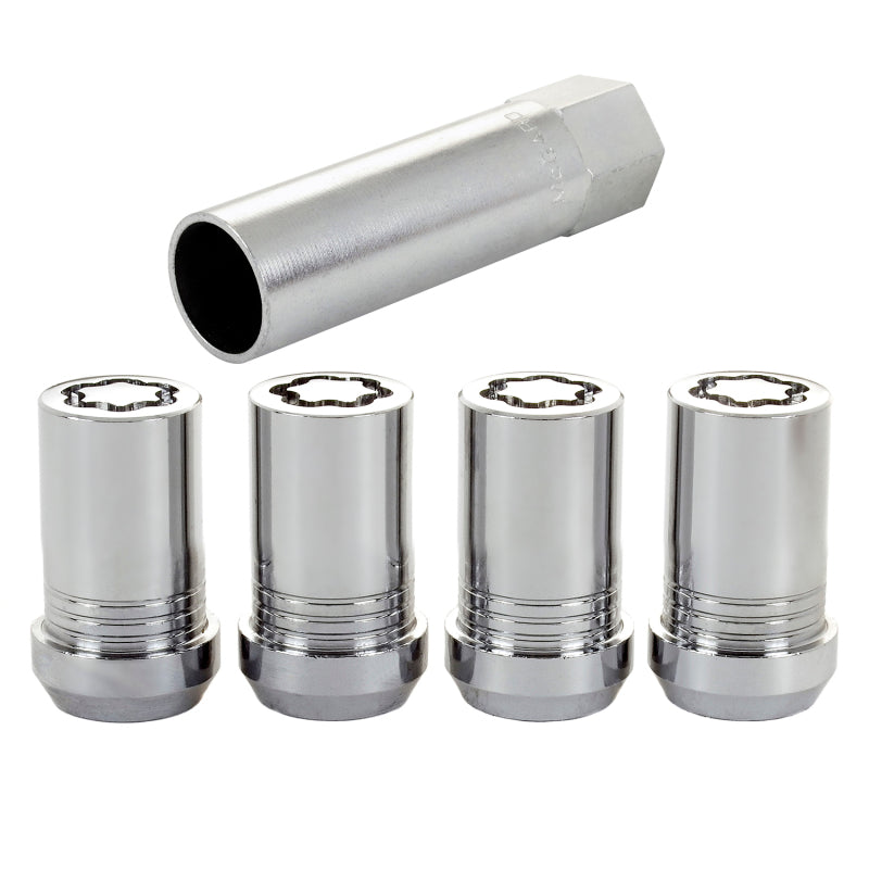 McGard Wheel Lock Nut Set - 4pk. (Tuner / Cone Seat) M14X1.5 / 22mm Hex / 1.648in. Length - Chrome-thumbmail-7