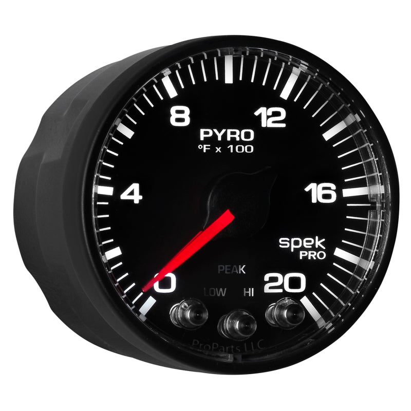 Autometer Spek-Pro 52.4mm 0-2000F Digital Stepper Motor Pyrometer Gauge-thumbmail-7
