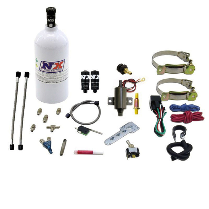 Nitrous Express Single Cyl Piranha Nitrous Kit w/2.5lb Bottle-thumbmail-2