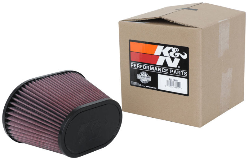 K&N Universal Clamp-On Air Filter 3.5in Flg ID x 8.5x5.25in B OD x 6.25x4in T OD x 5.5in H-thumbmail-4