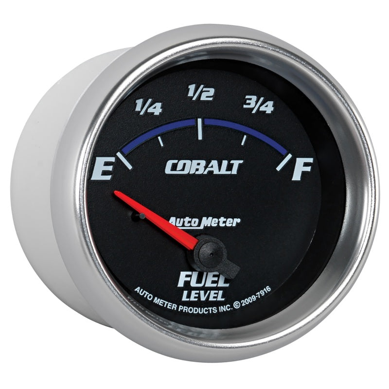 Autometer Cobalt 66.7mm 240-33 ohms Short Sweep Electronic Fuel Level Gauge-thumbmail-4