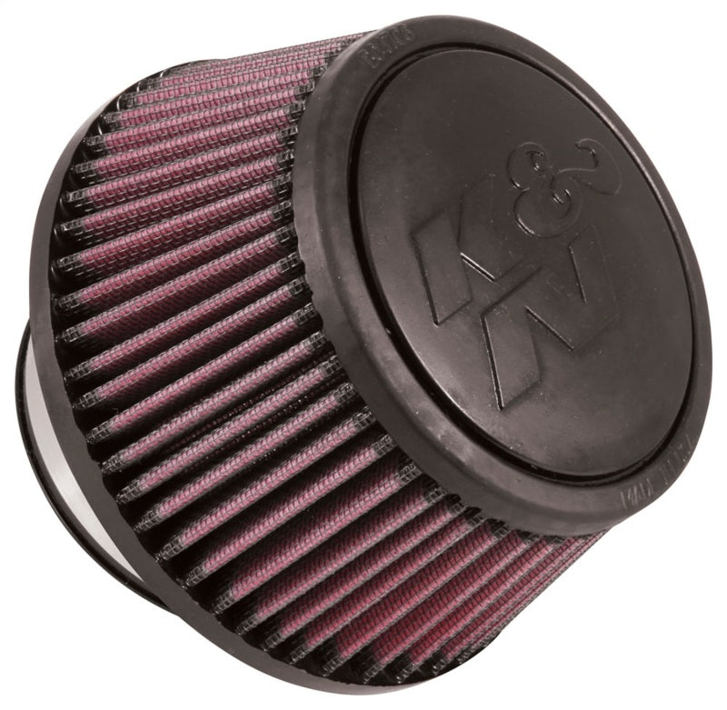 K&N Universal Round Clamp-On Air Filter 3in Flange ID x 6in Base OD x 4.625in Top OD x 3in Height-thumbmail-3