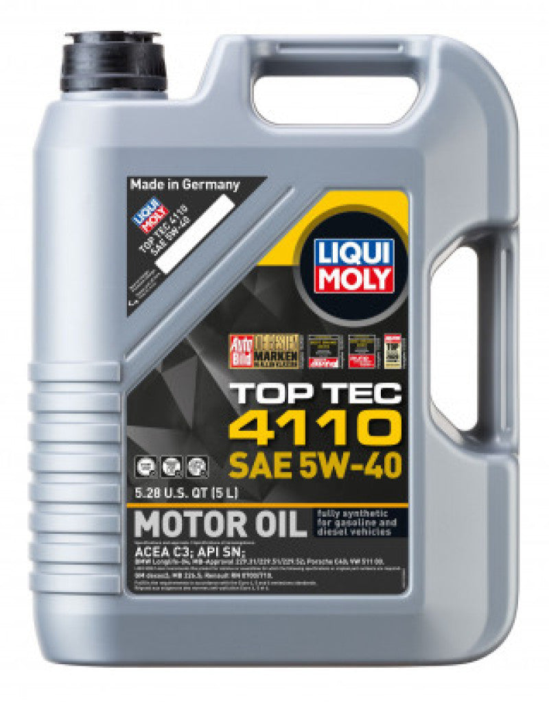 LIQUI MOLY 5L Top Tec 4110 Motor Oil 5W40-thumbmail-1