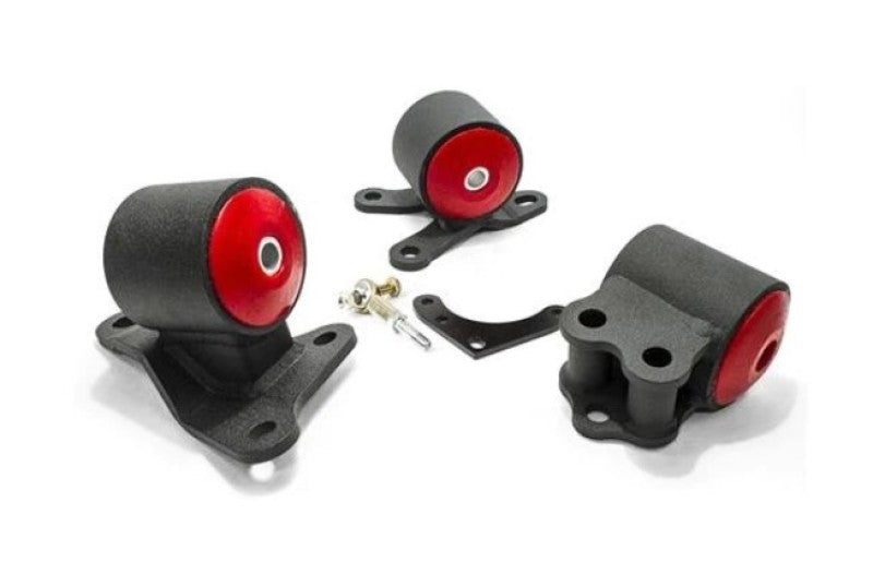 Innovative 94-01 Integra B-Series Black Steel Mounts 60A Bushings (Cable Conversion 3 Bolt)-thumbmail-1