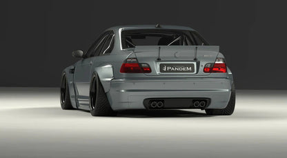 GReddy 99-06 BMW E46 Coupe Pandem Wide Body Rear Fenders (SPECIAL ORDER)