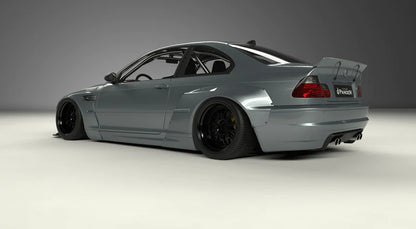 GReddy 99-06 BMW E46 Coupe Pandem Wide Body Rear Fenders (SPECIAL ORDER)
