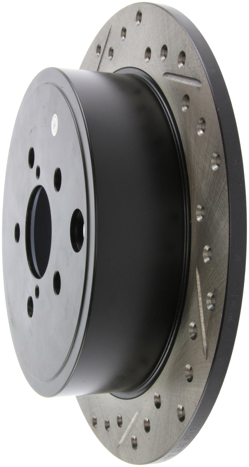 StopTech 08-10 Impreza WRX (Exc STi)/08-10 Impreza Coupe/Sedan Slotted & Drilled Right Rear Rotor-thumbmail-12