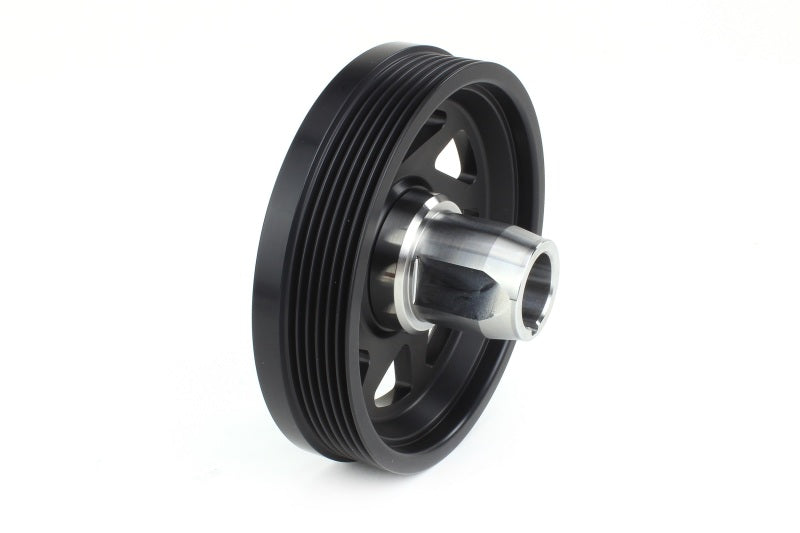 Perrin 2022 BRZ/86 / 19-22 Subaru WRX Lightweight Crank Pulley (FA/FB Eng w/Small Hub) - Black-thumbmail-5