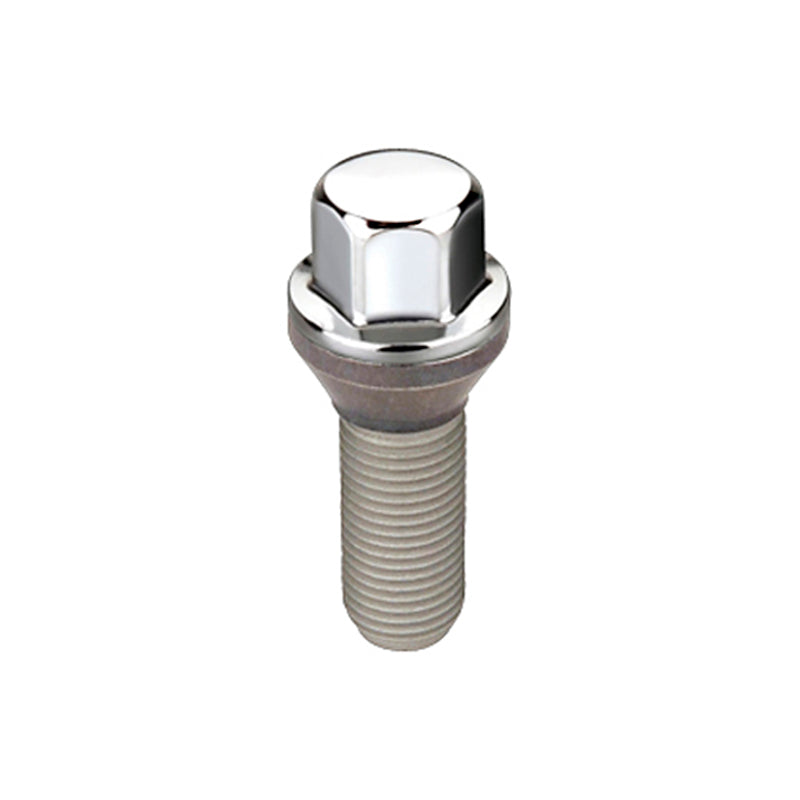 McGard Hex Lug Bolt (Cone Seat) M14X1.25 / 17mm Hex / 27.5mm Shank Length (Box of 50) - Chrome-thumbmail-2