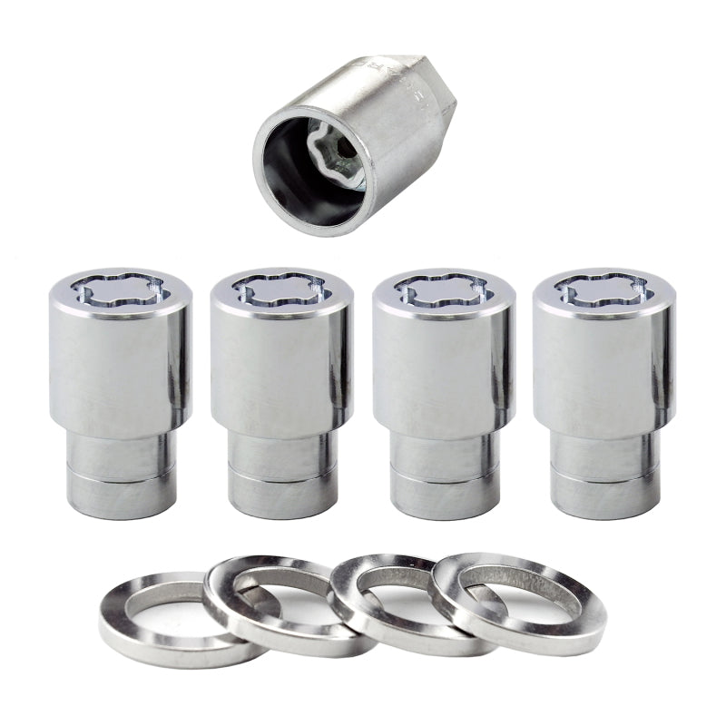 McGard Wheel Lock Nut Set - 4pk. (Reg. Shank Seat) M12X1.5 / 13/16 Hex / 1.38in. Length - Chrome-thumbmail-4