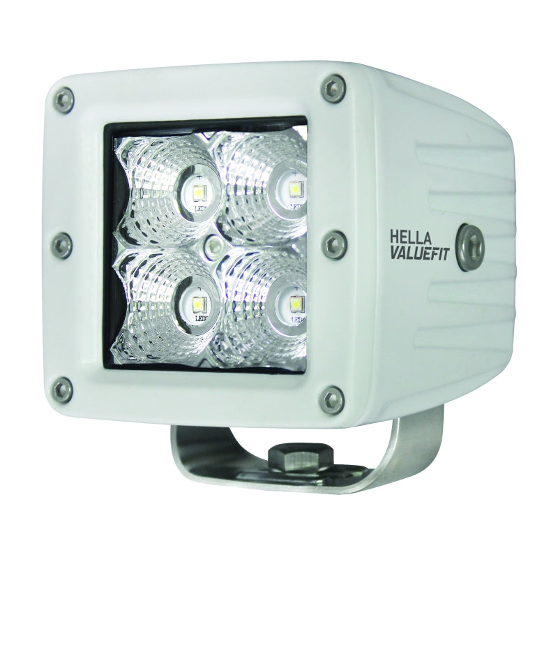 Hella HVF Cube 4 LED Off Road Kit - 3.1in 12W Flood Beam-thumbmail-5