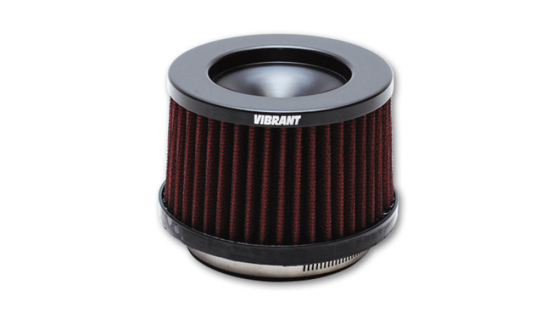 Vibrant The Classic Perf Air Filter 4.75in O.D. Cone x 3-5/8in Tall x 5in inlet I.D. Turbo Outlets-thumbmail-1