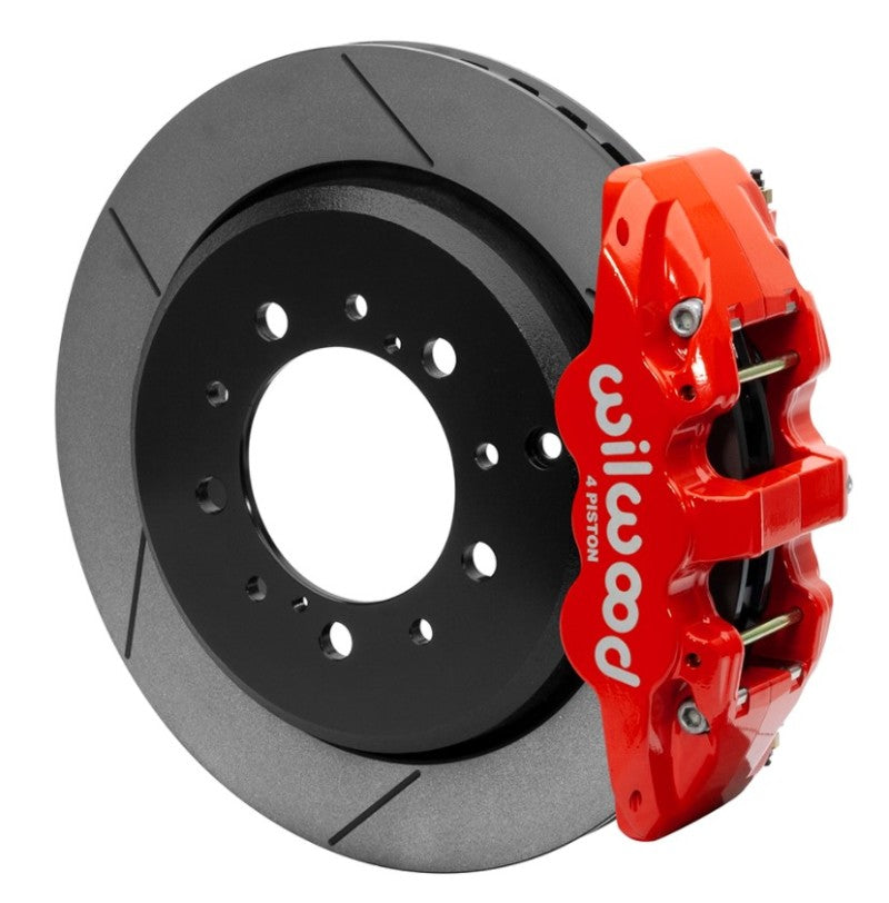 Wilwood AERO6 Rear Brake Kit 14.5in 2016-2018 Toyota Land Cruiser (J200) w/ Lines - Red-thumbmail-1