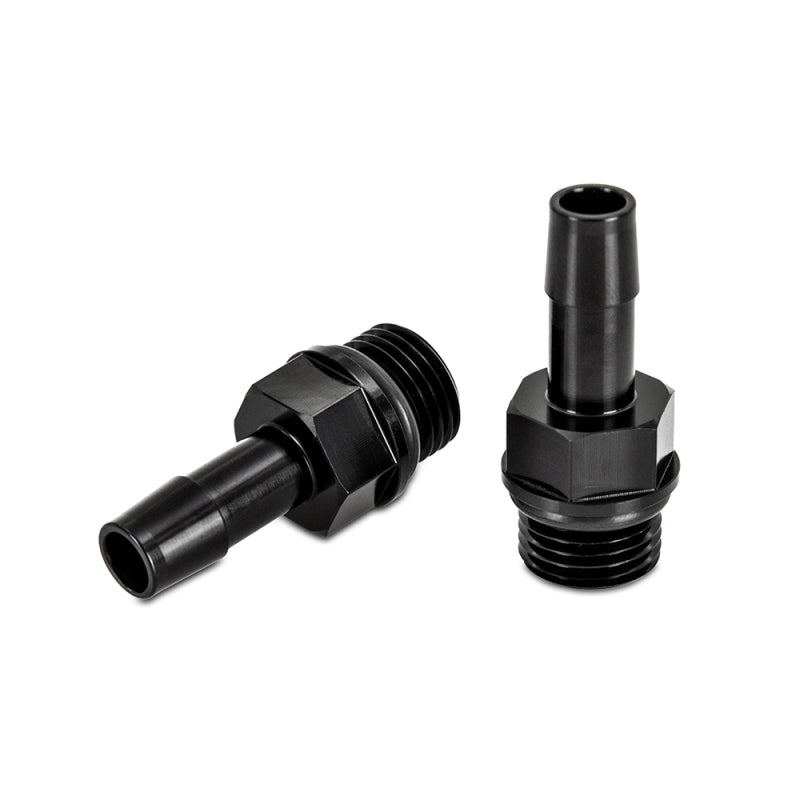 Mishimoto 2pcs M16x1.5 3/8in Aluminum Catch Can Fitting Black-thumbmail-2