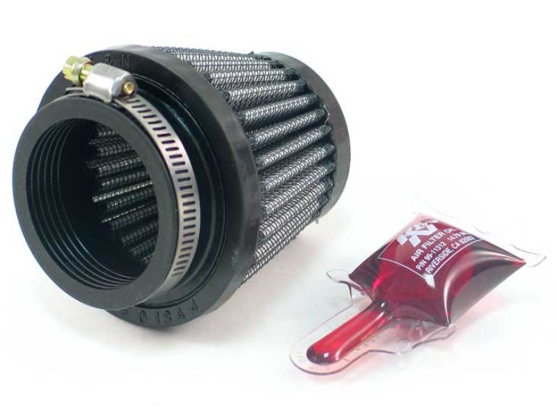 K&N Filter Universal Rubber Filter 1 3/4 inch Flange 3 inch Base 2 inch Top 2.5 inch Height-thumbmail-2
