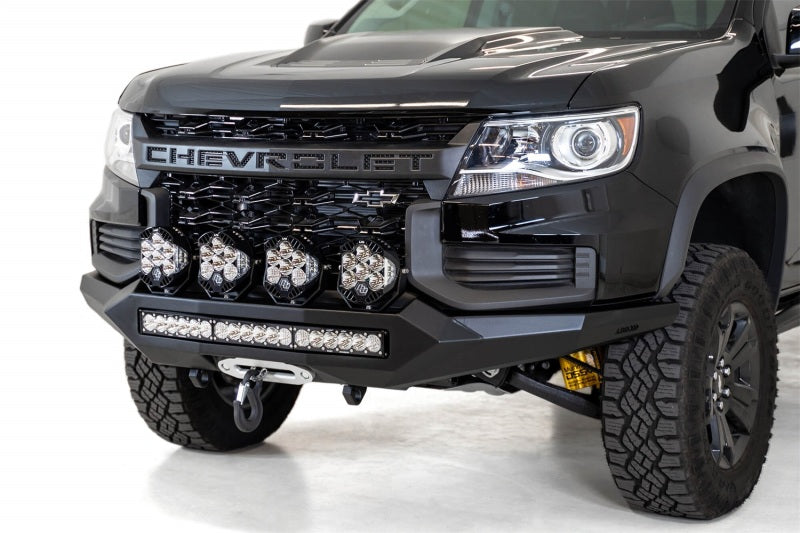 Addictive Desert Designs 2021 Chevy Colorado ZR2 Stealth Fighter Front Bumper-thumbmail-1