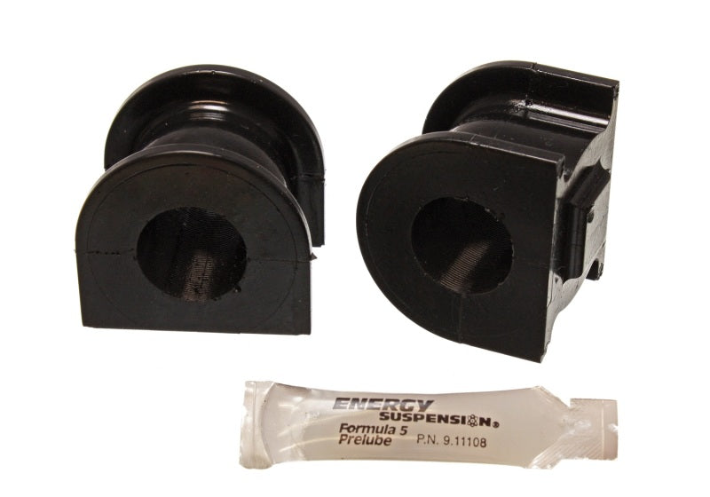 Energy Suspension 00-09 Honda S2000 Black 28.6mm Rear Sway Bar Bushing Set-thumbmail-1