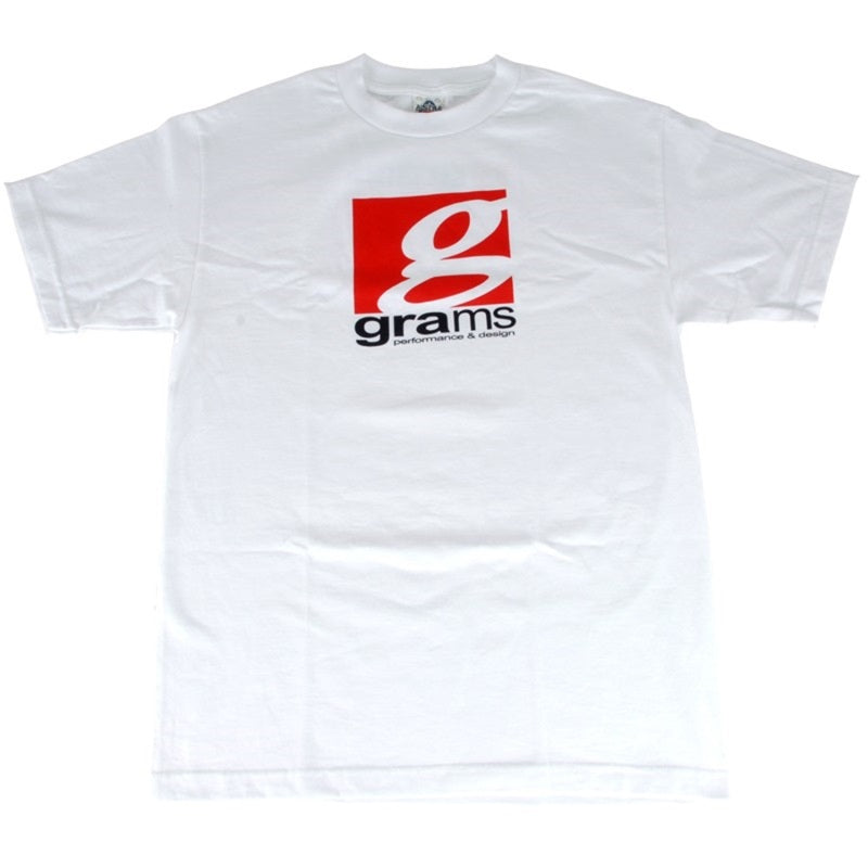 Grams Performance and Design Logo White T-Shirt - XXL-thumbmail-2