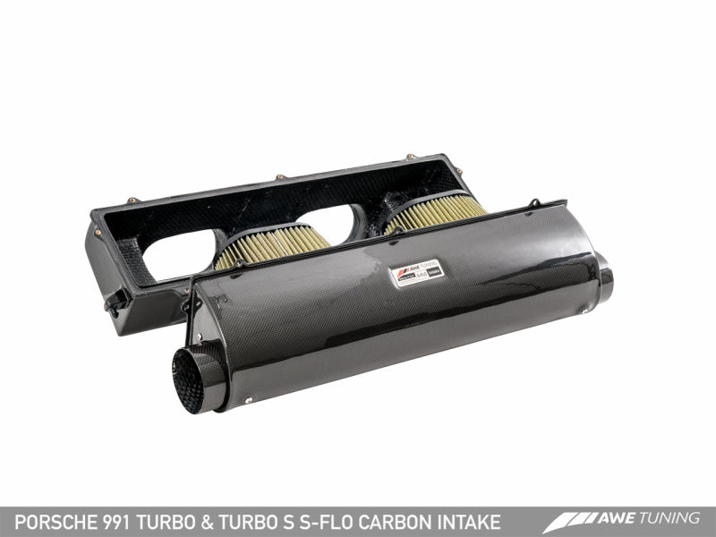 AWE Tuning Porsche 991 (991.2) Turbo and Turbo S S-FLO Carbon Intake-thumbmail-14