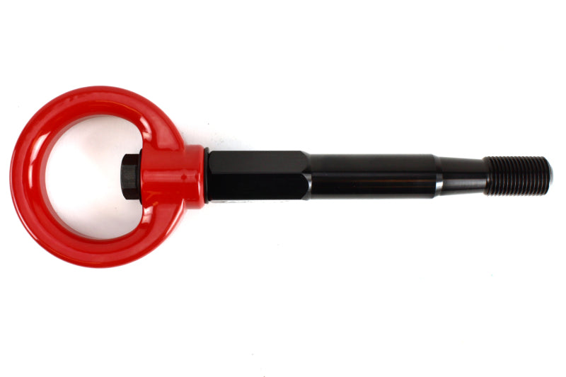 Perrin 15-17 Subaru WRX/STI Tow Hook Kit (Front) - Red-thumbmail-3