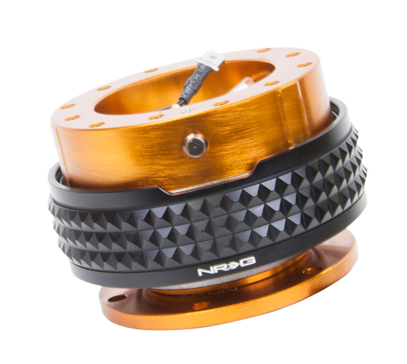 NRG Quick Release Kit - Pyramid Edition - Rose Gold Body / Black Pyramid Ring-thumbmail-2