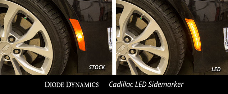 Diode Dynamics 14-19 Cadillac ATS Cadillac ATS LED Sidemarkers (Pair) Smoked-thumbmail-8