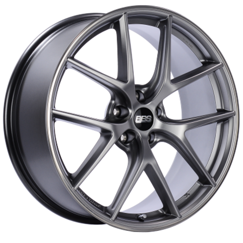BBS CI-R 19x9.5 5x112 ET25 Platinum Rim Protector Wheel PFS/Clip Required-thumbmail-1