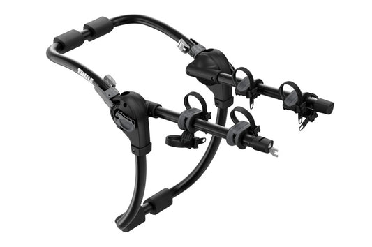 Thule Gateway Pro 2 Hanging-Style Trunk Bike Rack w/Anti-Sway Cages (Up to 2 Bikes) - Black