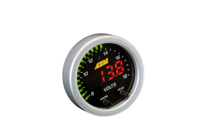 AEM X-Series 8-18V Volt Gauge-thumbmail-4