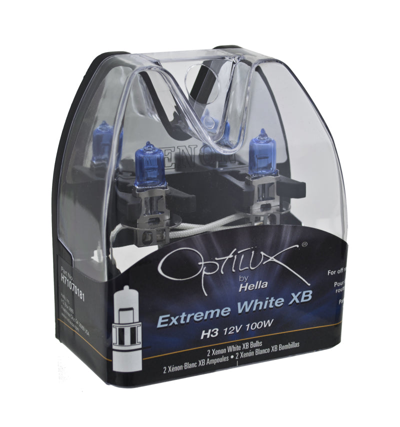 Hella Optilux H3 12V / 100W Xenon White XB Light Bulb-thumbmail-26