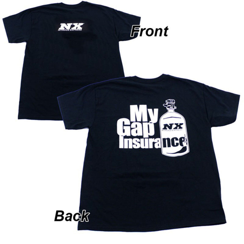 Nitrous Express Gap Insurance T-Shirt 3XL - Black-thumbmail-2
