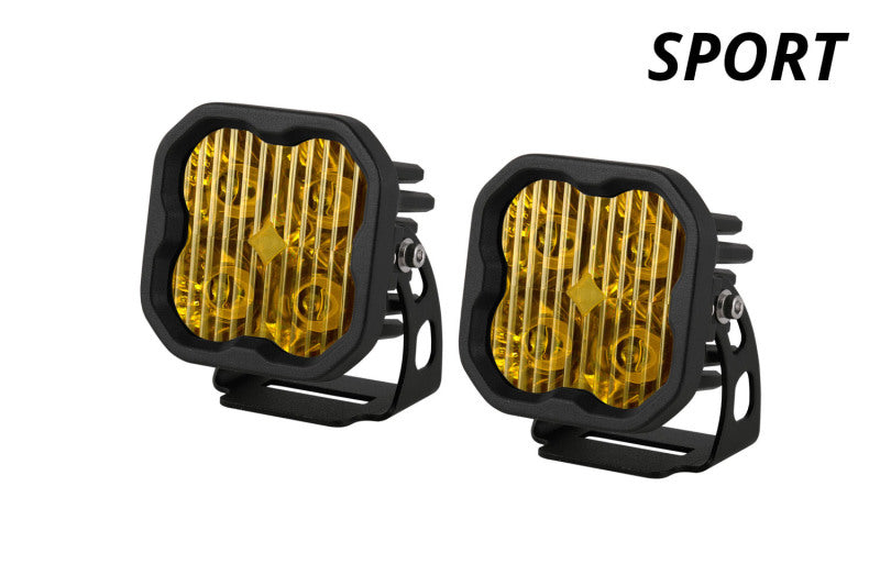Diode Dynamics SS3 Sport ABL - Yellow Flood Standard (Pair)-thumbmail-7