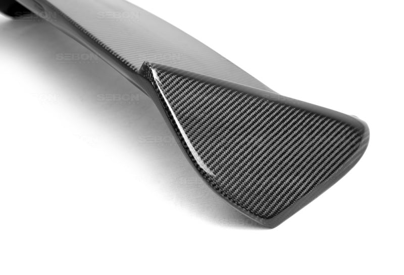 Seibon 08-11 Subaru WRX/STi Hatchback STI-Style Carbon Fiber Rear Spoiler w/ LED Light Included-thumbmail-5