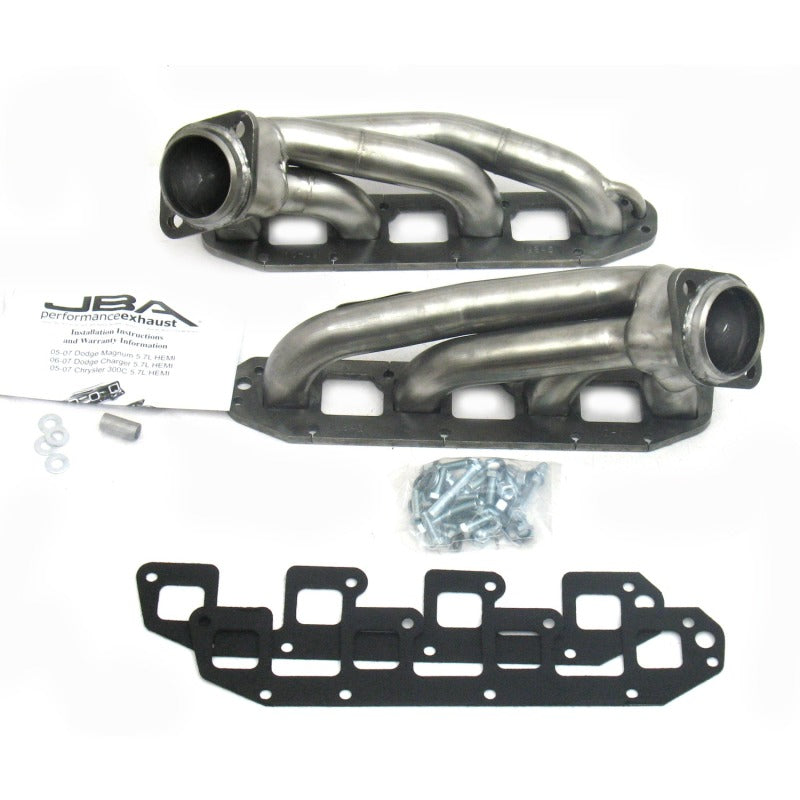 JBA 04-08 Chrysler 5.7L HEMI 1-3/4in Primary Raw 409SS Cat4Ward Header-thumbmail-2