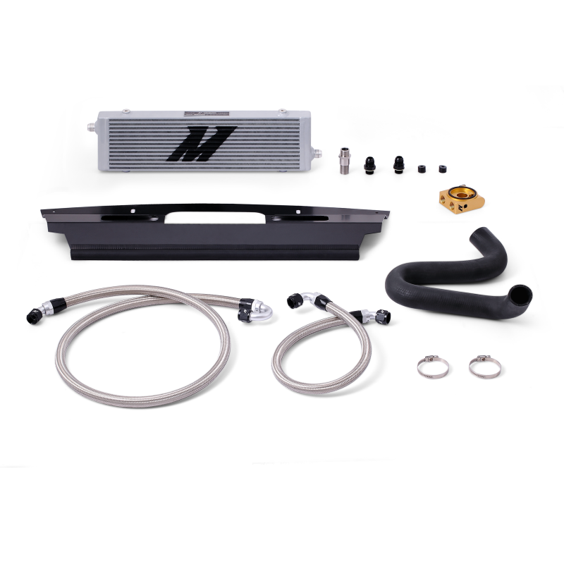 Mishimoto 2015+ Ford Mustang GT Thermostatic Oil Cooler Kit - Silver-thumbmail-8