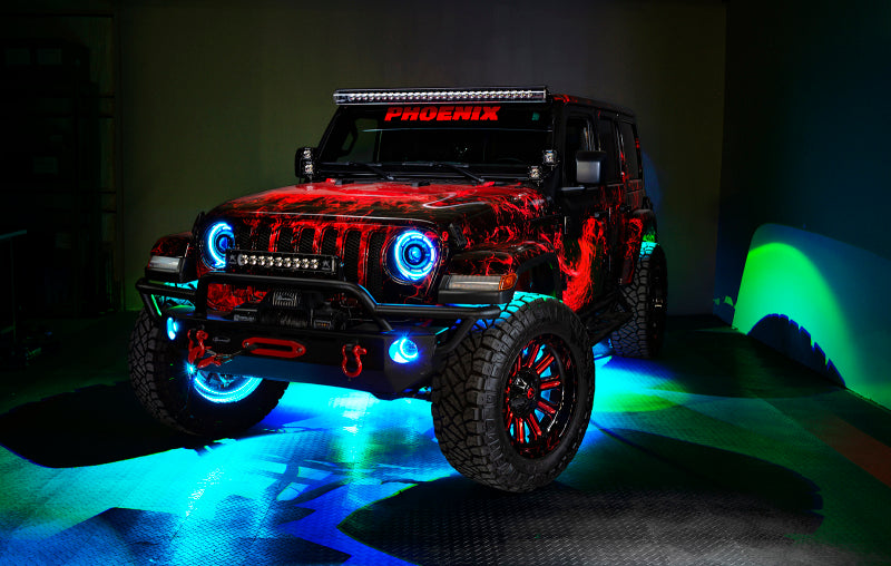 Oracle LED Illuminated Wheel Rings - ColorSHIFT - 15in. - ColorSHIFT No Remote-thumbmail-41
