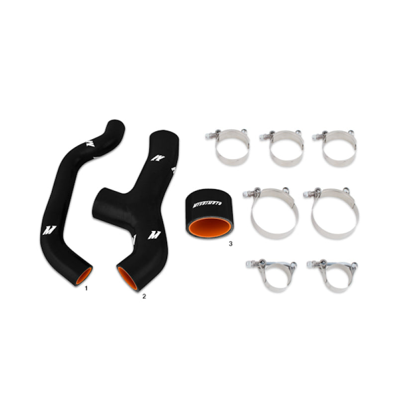Mishimoto 06-07 Subaru WRX Black Silicone Intercooler Hoses-thumbmail-6
