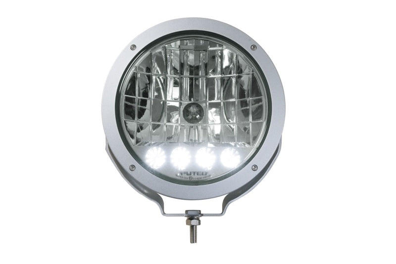 Putco HID Lamp w/4 LED DayTime Running Lights - 9in Silver Housing w/ Clear Lens HID Off Road Lamps-thumbmail-3