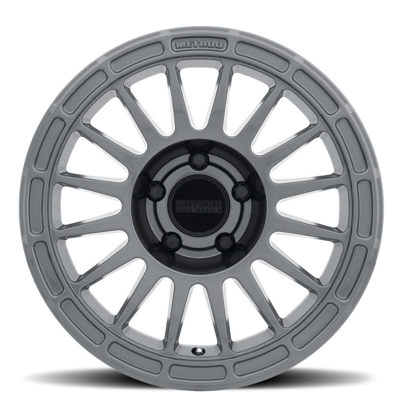 Method MR314 17x7.5 +25mm Offset 5x150 110.5mm CB Gloss Titanium Wheel-thumbmail-2