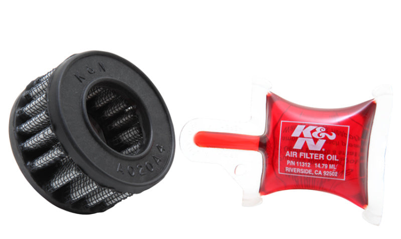 K&N Custom Air Filter Round 1.063in ID x 2in OD x 1.063in Height-thumbmail-2