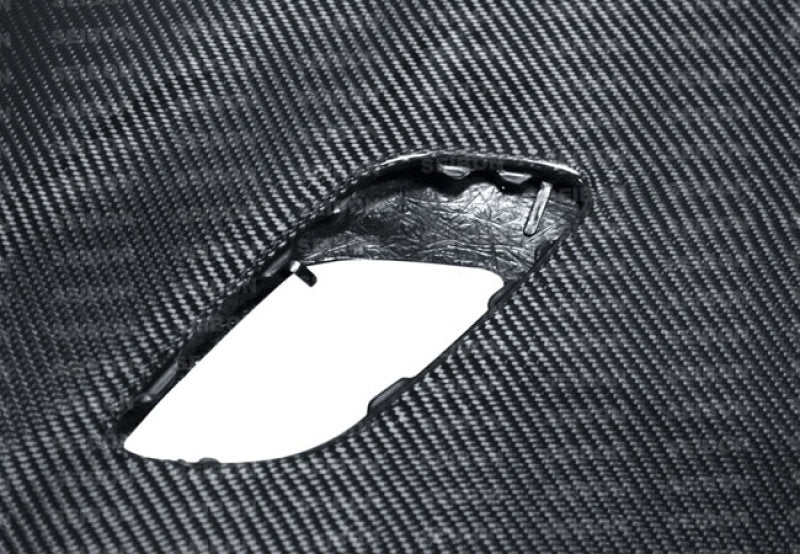 Seibon 08-12 BMW E90 M3 4dr OEM Style Carbon Fiber Hood-thumbmail-4