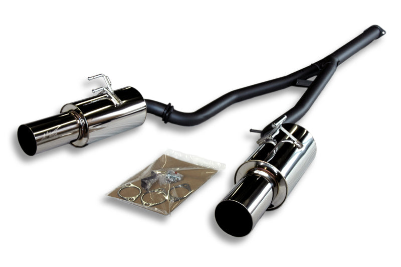 HKS 08-09 Evo 10 Hi-Power Dual Tip Catback Exhaust-thumbmail-2
