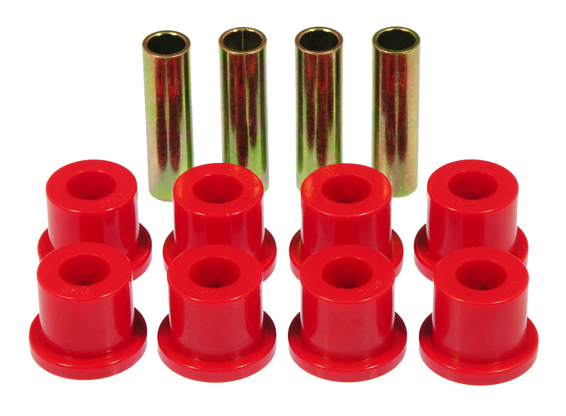 Prothane 68-72 Ford Truck 2wd Rear Frame Shackle Bushings - Red-thumbmail-1