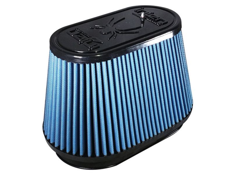 Injen NanoWeb Dry Air Filter w/Sur-Loc 4.115x6.865 Oval neck / 7.17x9.92 Base / 5.63x8.5 Tall-thumbmail-2