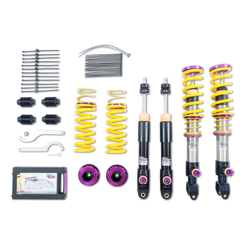 KW Coilover Kit V4 2017+ Mercedes C-Class (W205) AMG C63/C63 S Coupe w/ Electronic Dampening-thumbmail-2