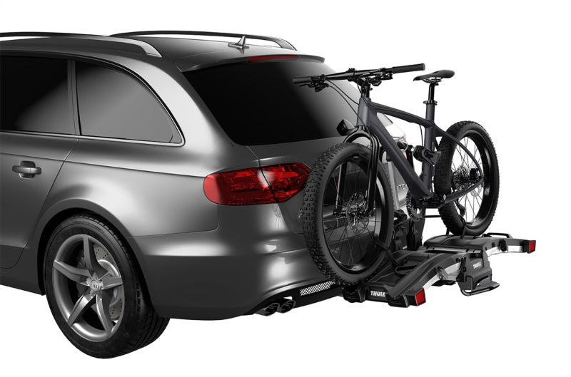 Thule EasyFold XT 2 - Fully Foldable Platform Hitch Bike Rack (Up to 2 Bikes) - Black/Silver-thumbmail-8