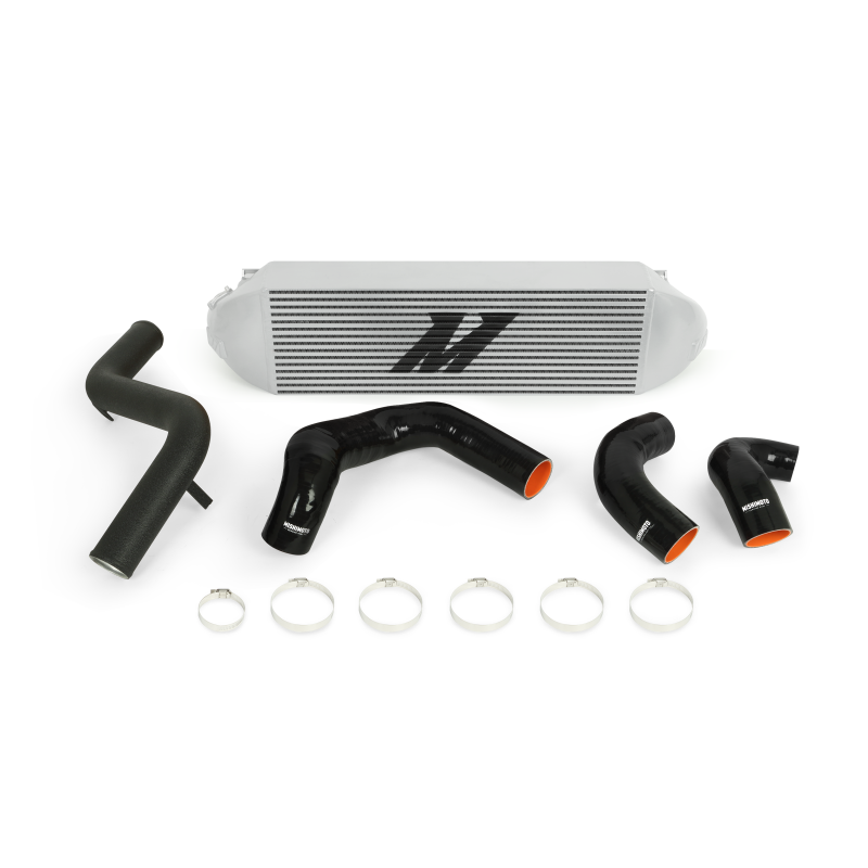 Mishimoto 2013+ Ford Focus ST Silver Intercooler w/ Black Pipes-thumbmail-3