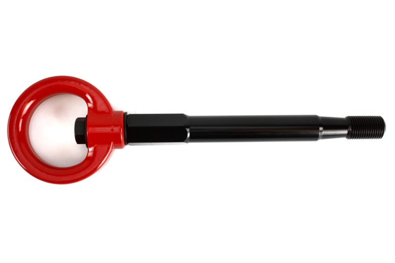 Perrin 2022 Subaru WRX / 18-21 Crosstrek / 14-21 Forester Tow Hook Kit (Front) - Red-thumbmail-7