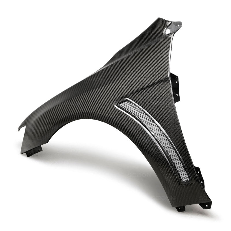 Seibon 08-12 Mitsubishi Evo X 10mm Wider Carbon Fiber Fenders-thumbmail-9